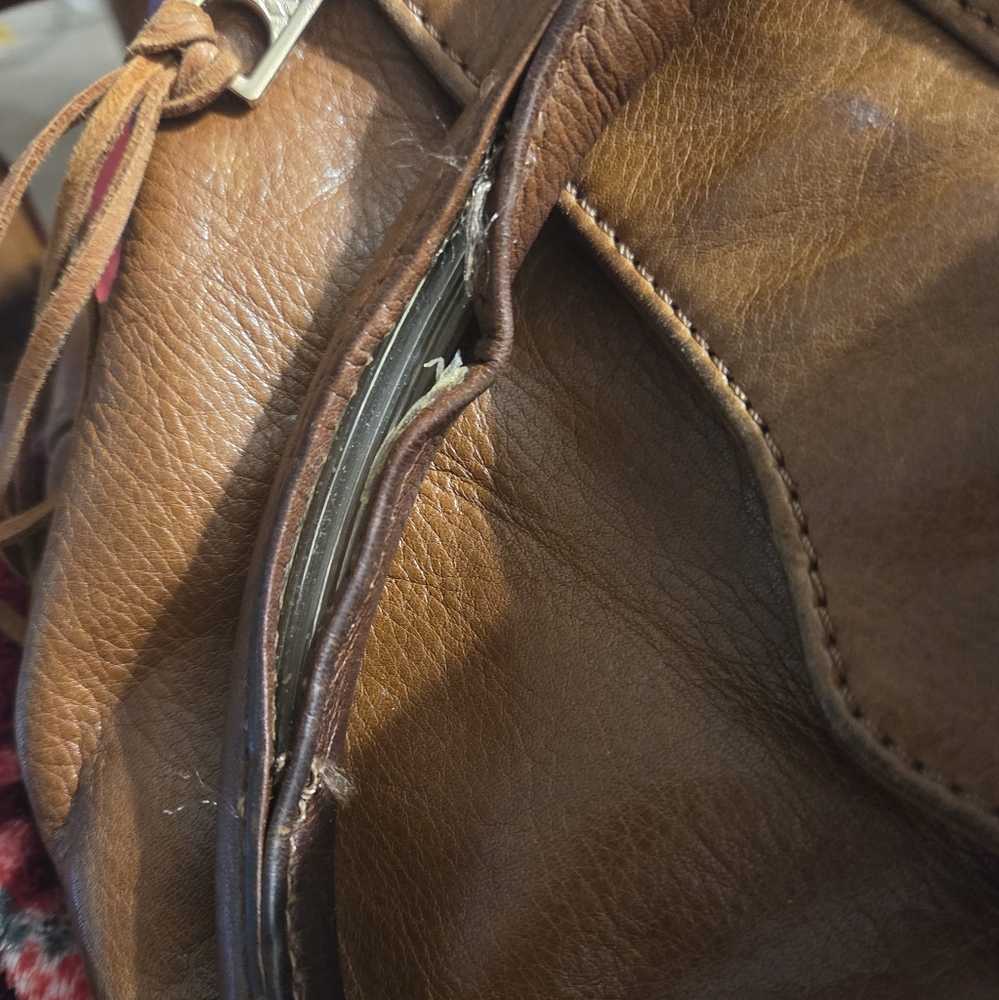 Rebecca Minkoff MAB Medium Brown Leather Satchel - Picture 8 of 10